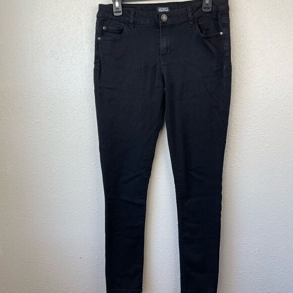 Celebrity Pink Black Legging Jeans Size 11 EUC - Picture 1 of 6